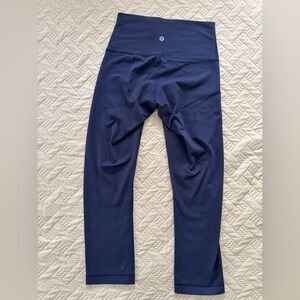 lululemon athletica Navy blue Leggings 21 “